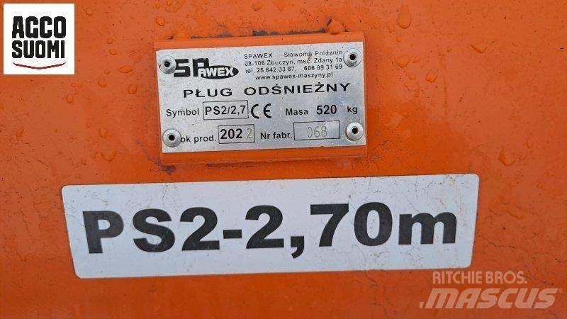 PS ALUEAURA 2-2.70 Chasse neige