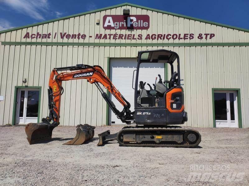 Doosan DX27Z Mini pelle < 7t