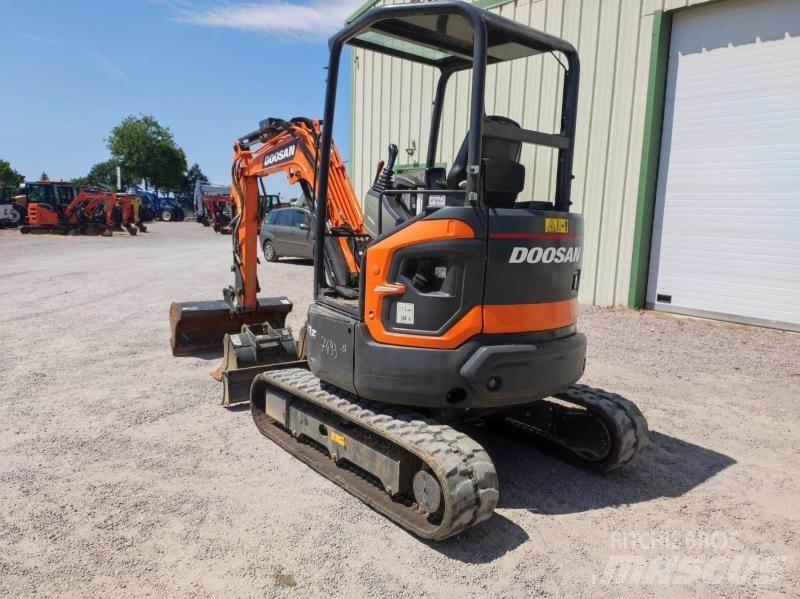 Doosan DX27Z Mini pelle < 7t