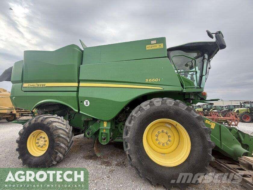 John Deere S660i Tracteur