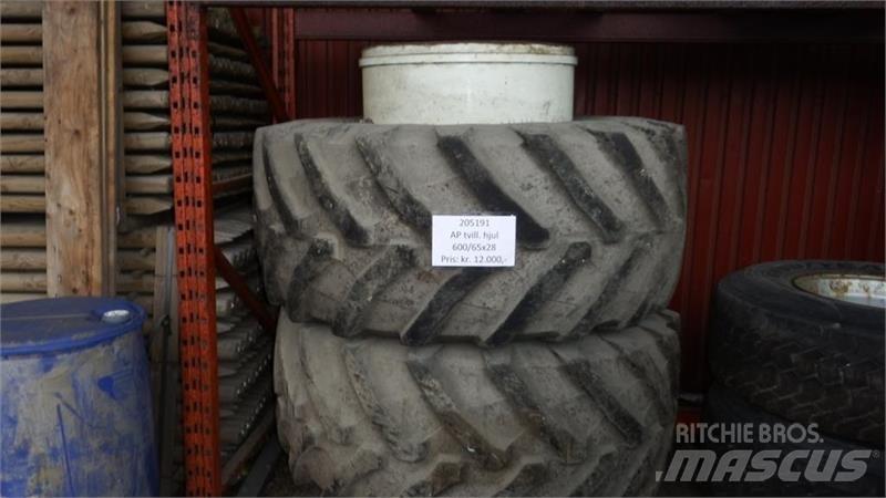 AP 600/65R28 Pneus, roues et jantes