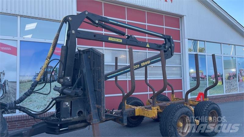Mowi 125-400 Remorque forestière avec grue