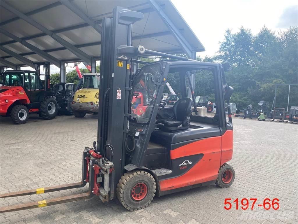 Linde E 25 HL - 01 600 Chariots élévateurs électriques