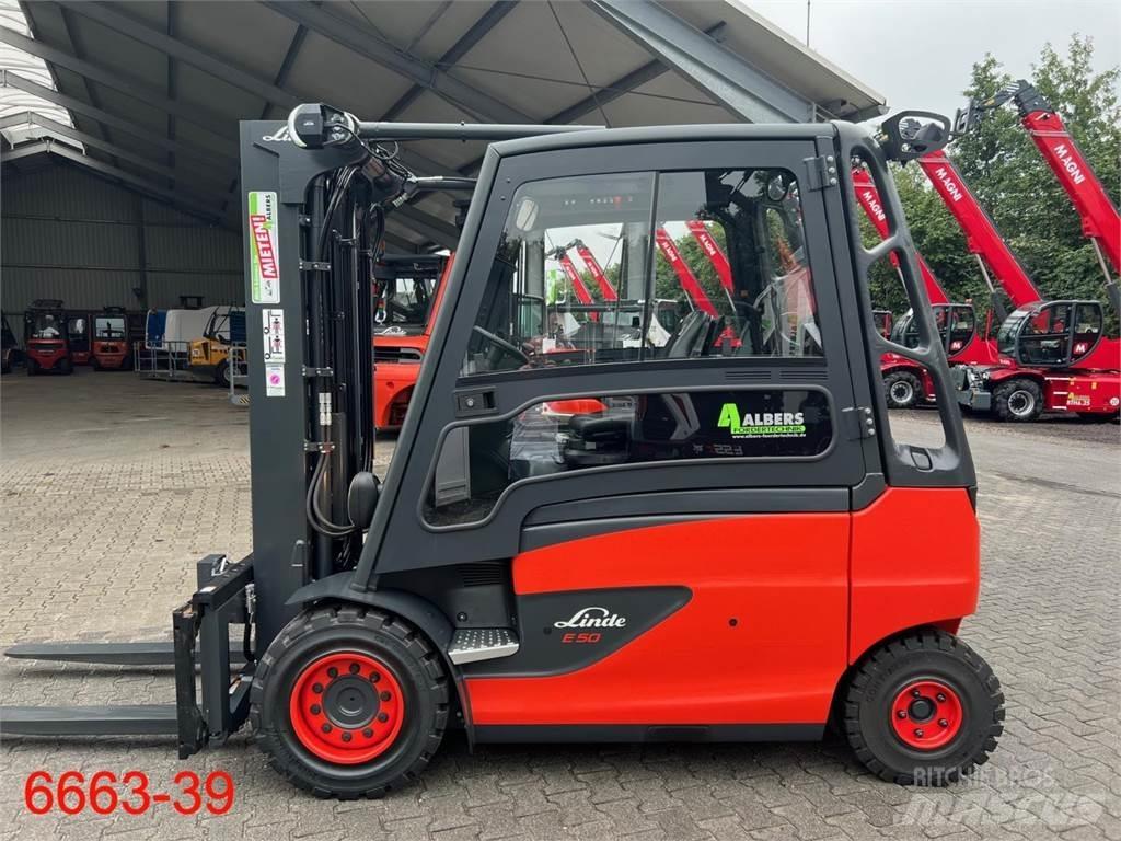 Linde E 50 HL 01 Chariots élévateurs électriques