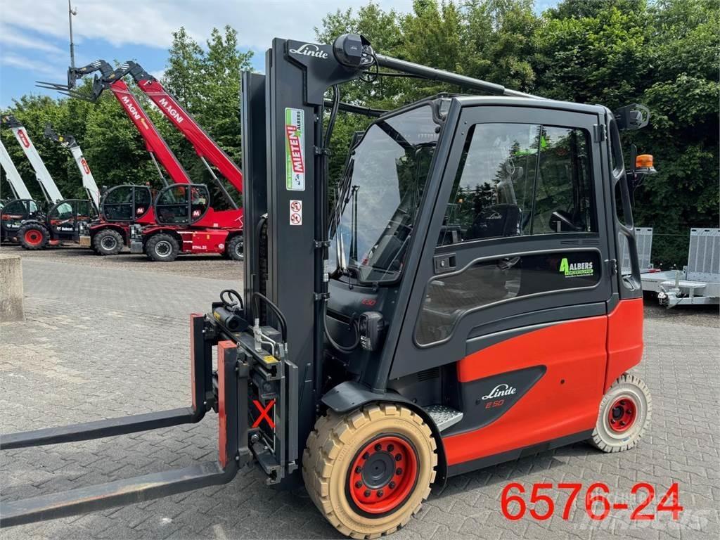 Linde E 50 HL 01 Chariots élévateurs électriques