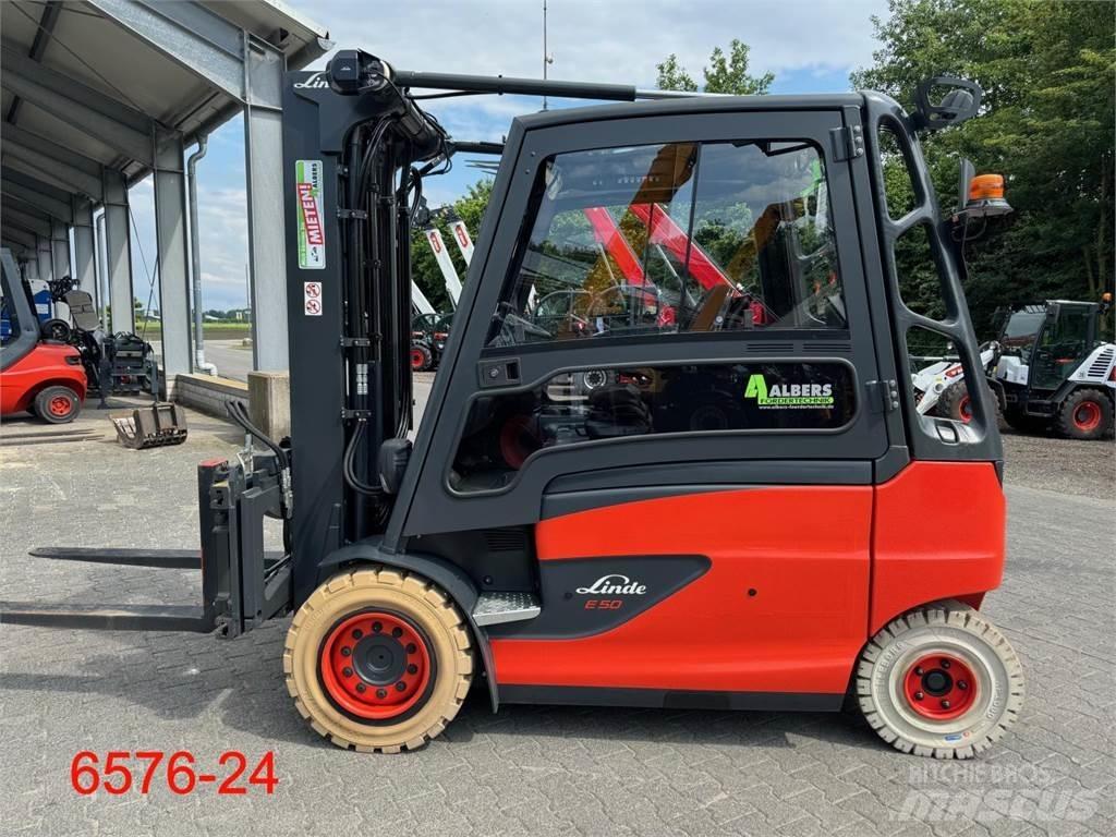 Linde E 50 HL 01 Chariots élévateurs électriques