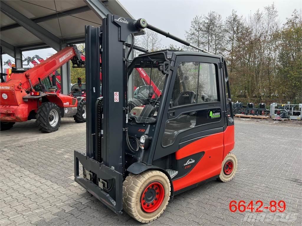Linde E 50 HL 01 Chariots élévateurs électriques