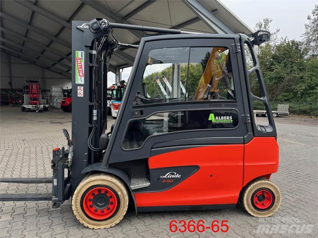 Linde E 50 HL - 01 / 600 Chariots élévateurs électriques