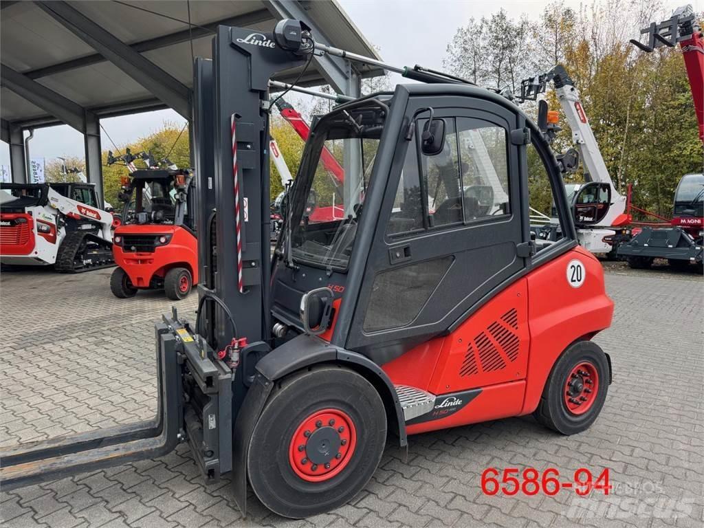 Linde H 50 D - 02 / 600 Chariots diesel