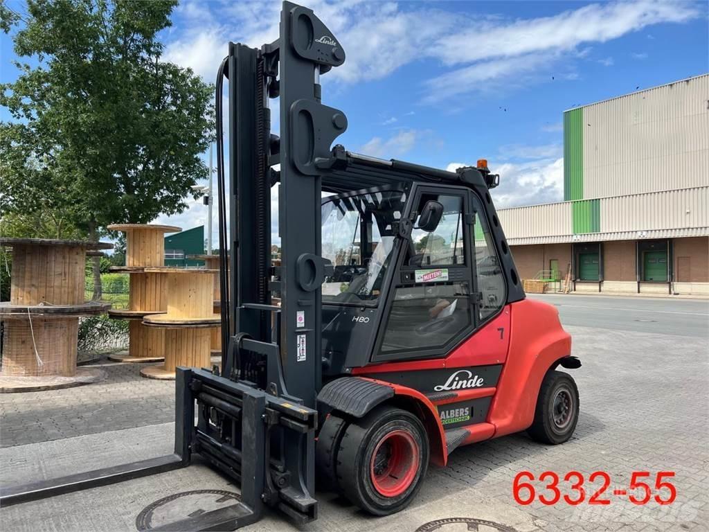 Linde H 80 D 02 900 Chariots diesel