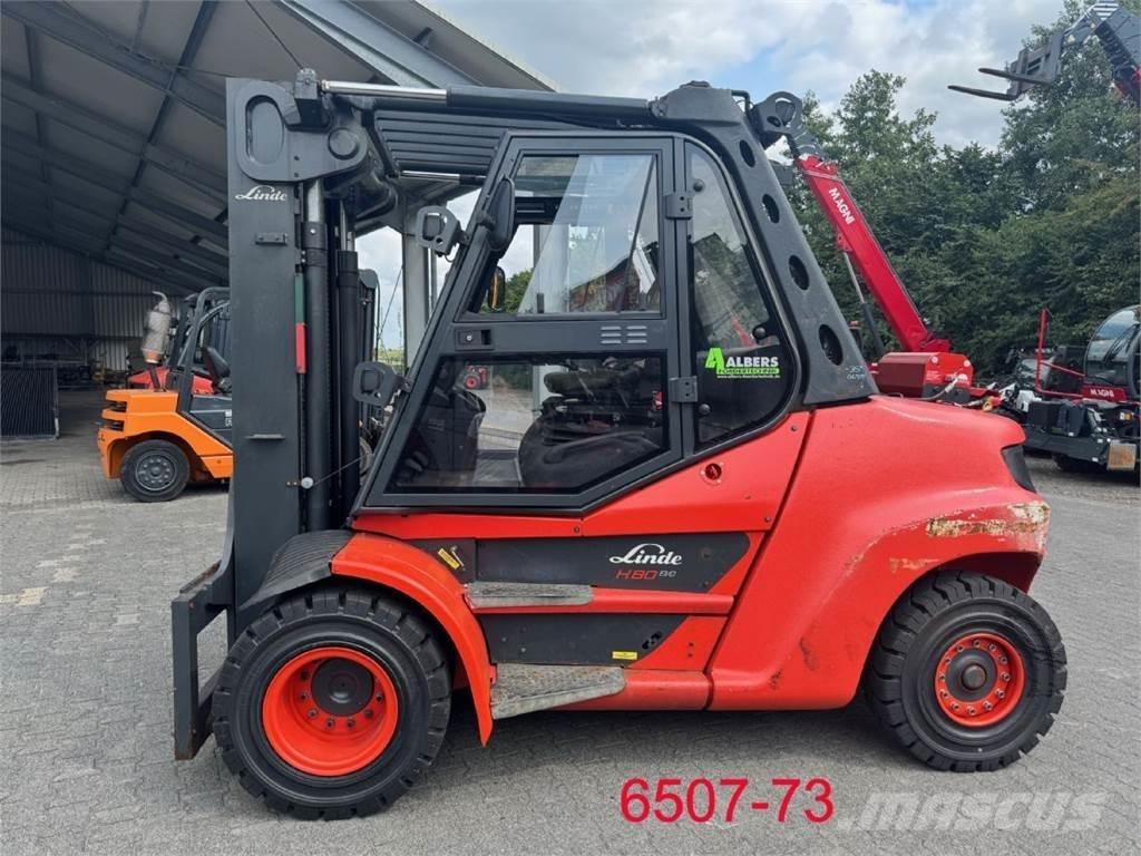 Linde H 80 D 03 / 900 Chariots diesel