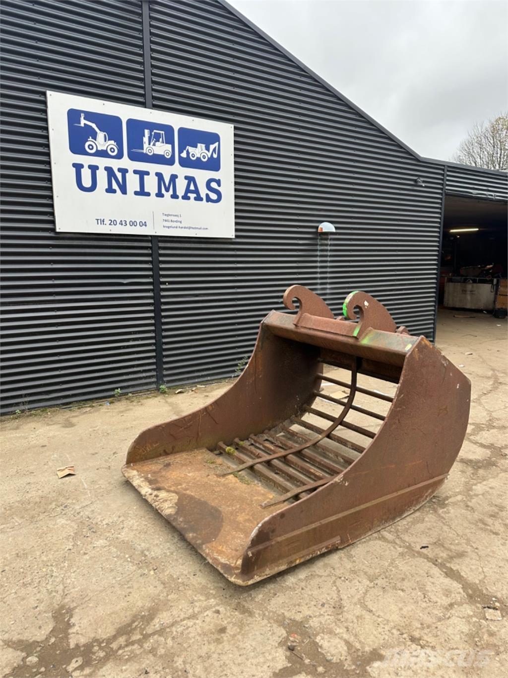  1400mm Godets cribleurs
