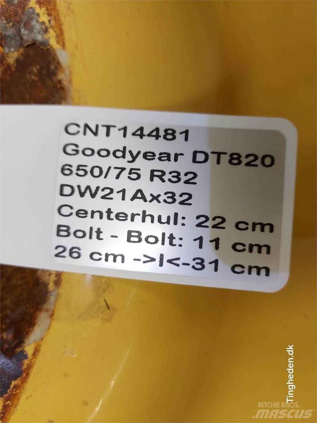  32 650/75 R32 Pneus, roues et jantes