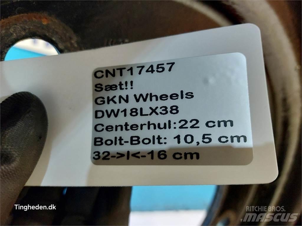  38 DW18Lx38 Sæt Pneus, roues et jantes