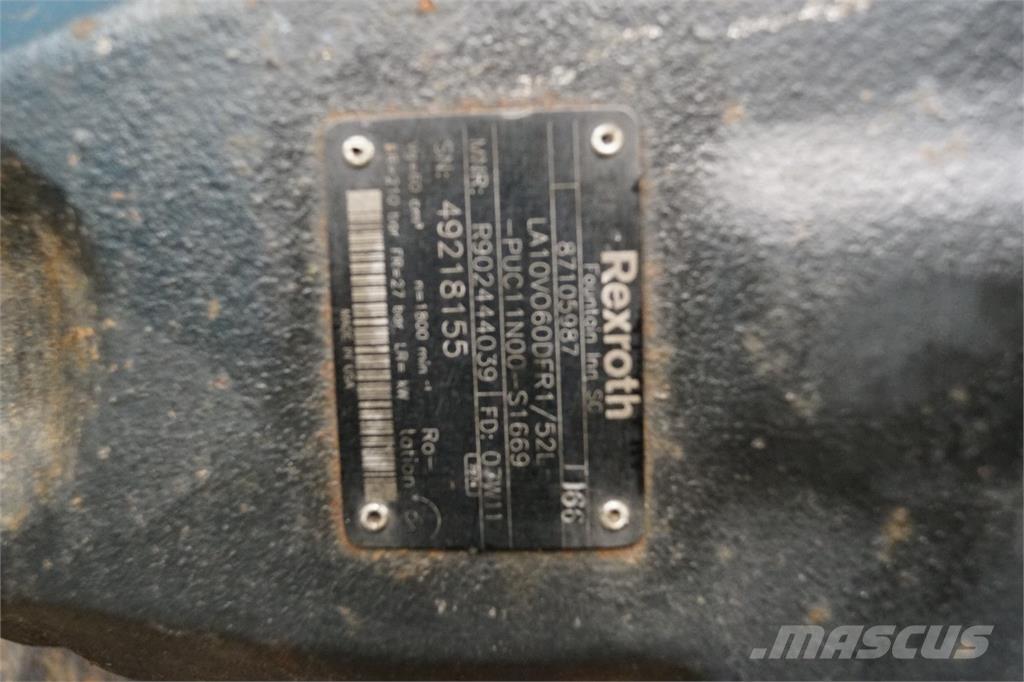 CASE 8010 Hydraulique