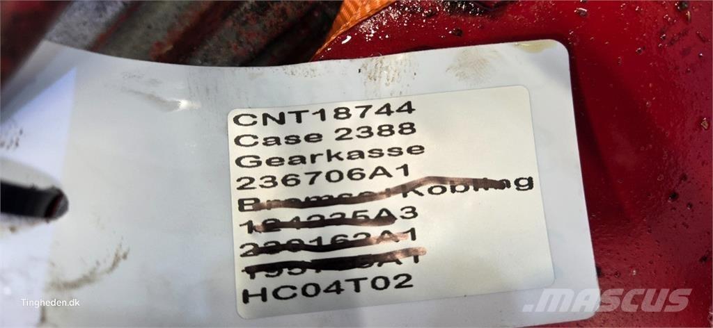 Case IH 2388 Transmission