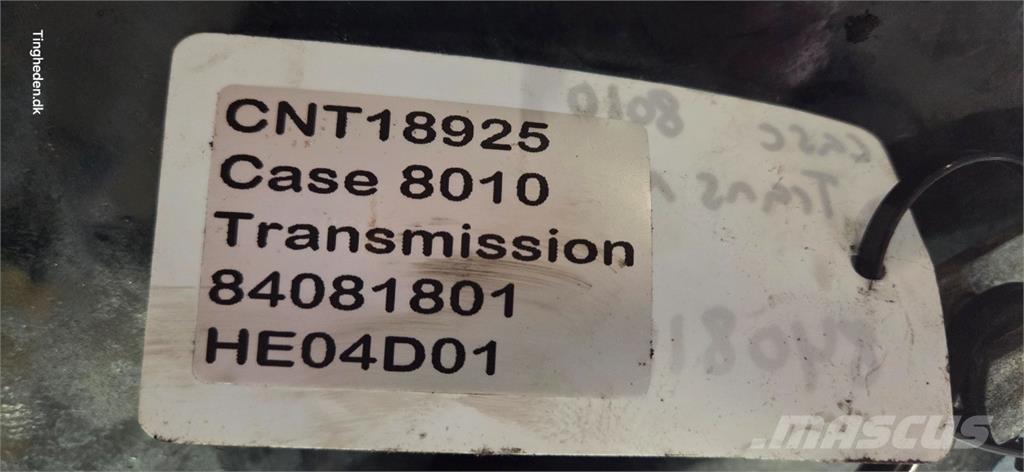 Case IH 8010 Transmission