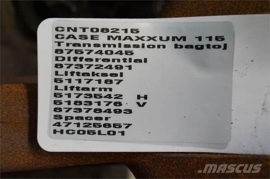 CASE Maxxum 115 Transmission