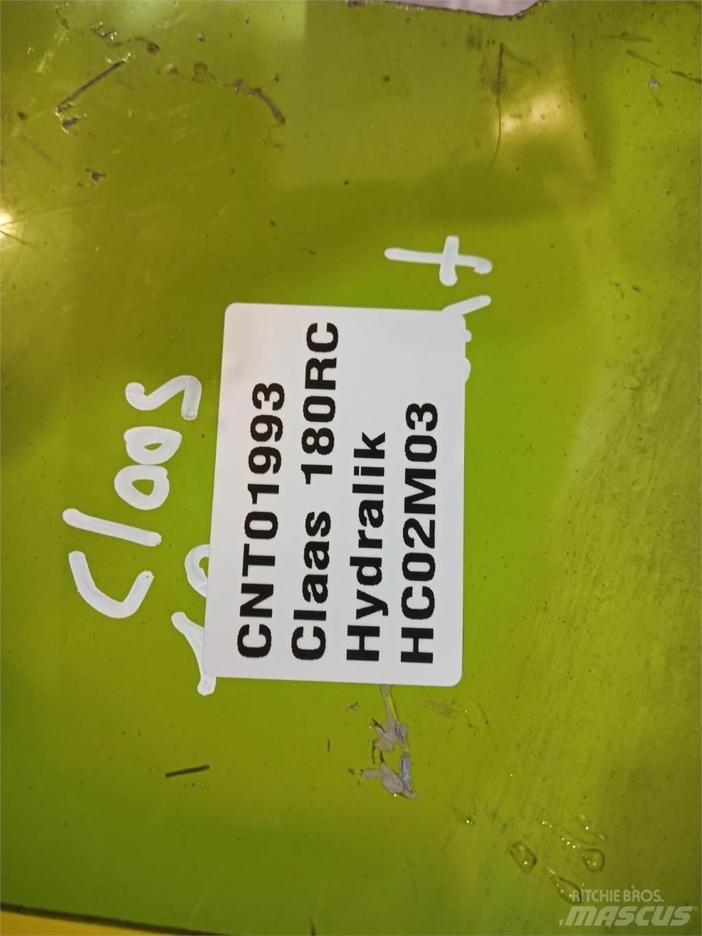 CLAAS 180 RC Hydraulique