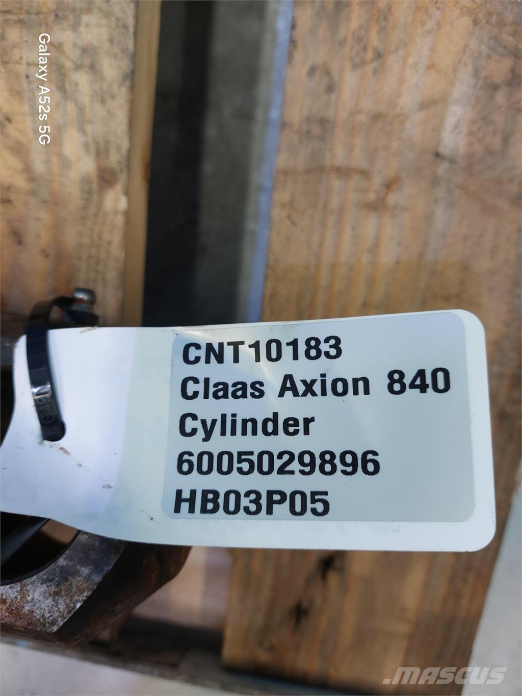 CLAAS Axion 840 Hydraulique