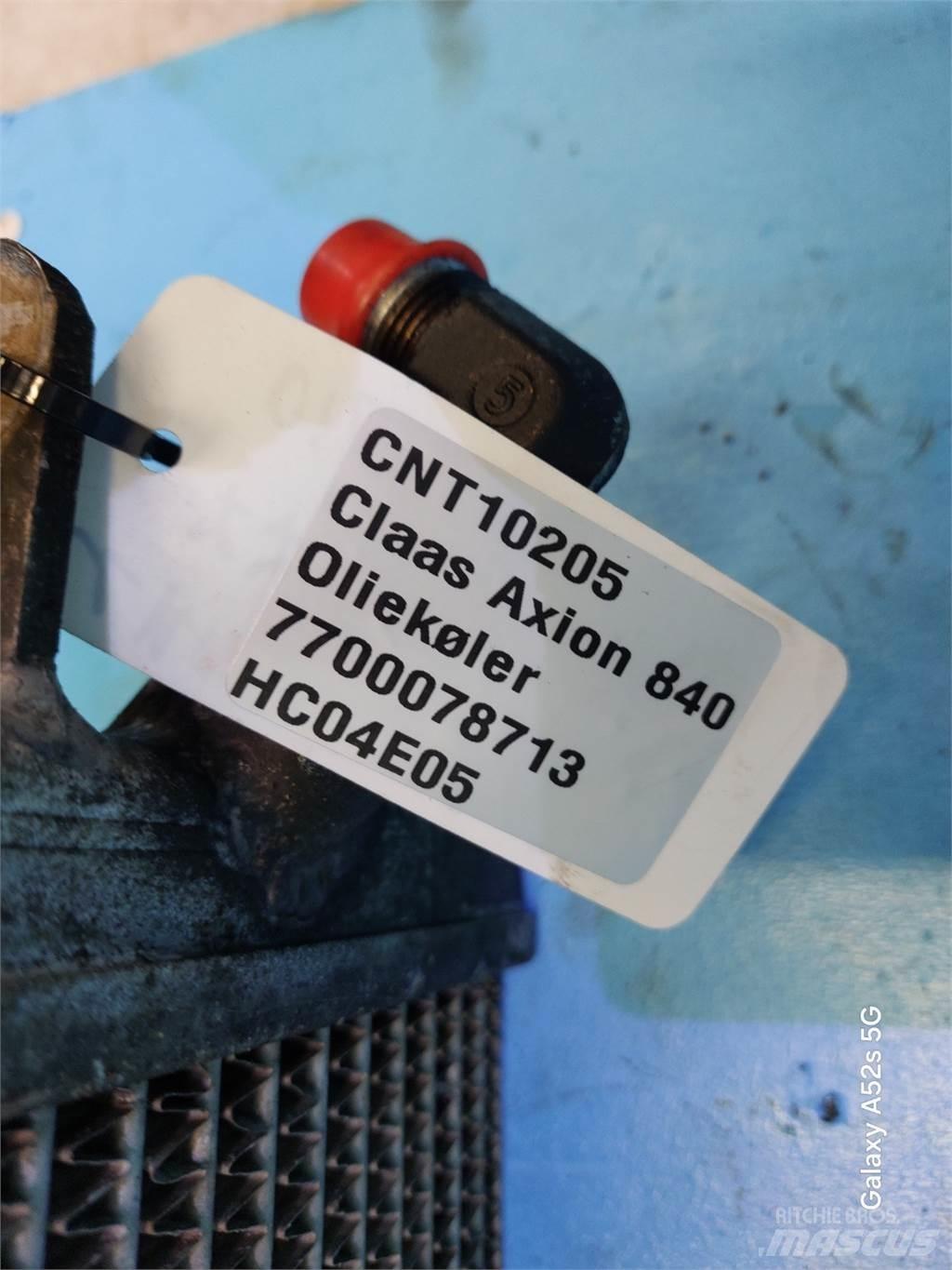 CLAAS Axion 840 Radiateurs