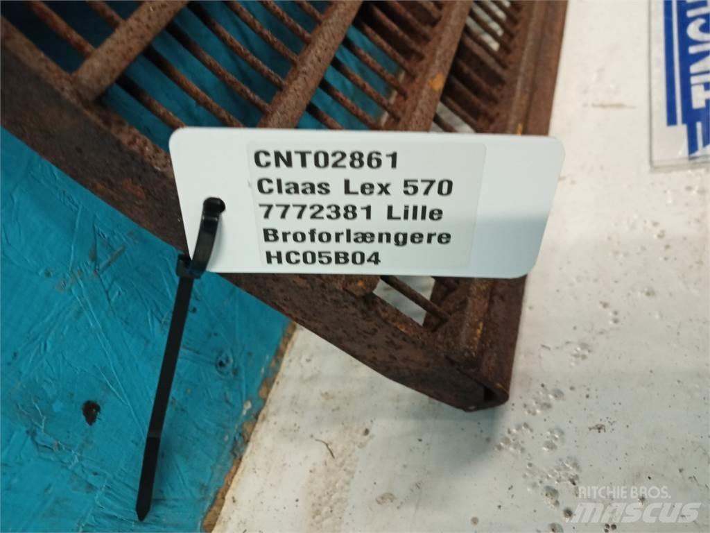 CLAAS Lexion 570 Accessoires moissonneuse batteuse