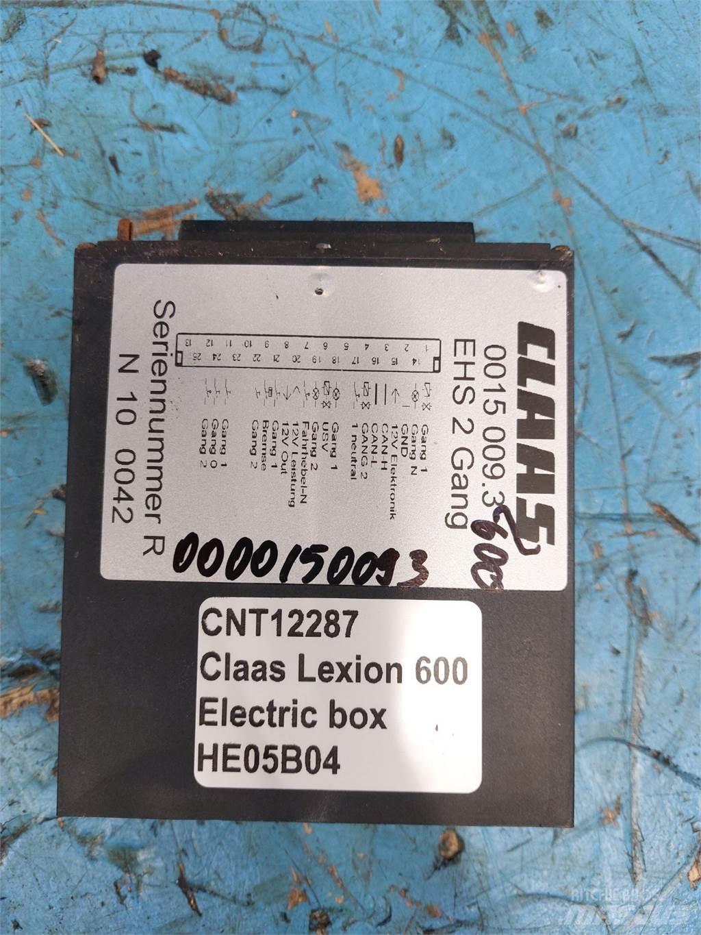 CLAAS Lexion 600 Electronique