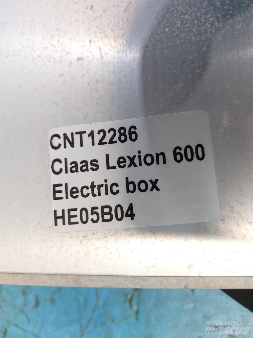 CLAAS Lexion 600 Electronique