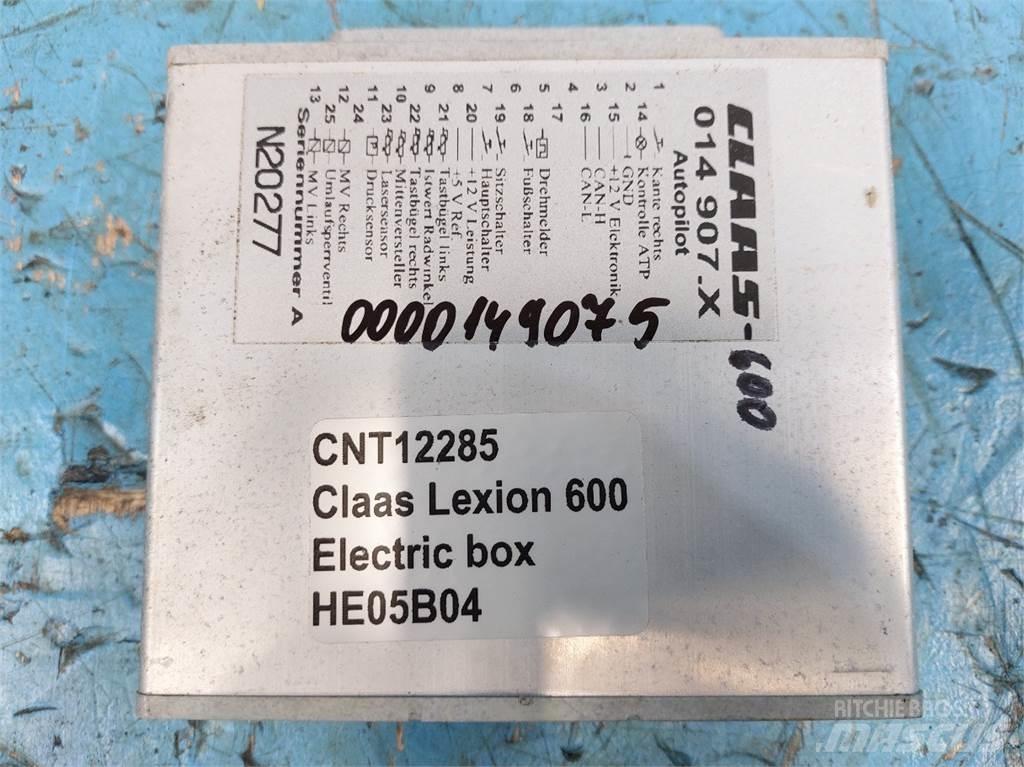 CLAAS Lexion 600 Electronique