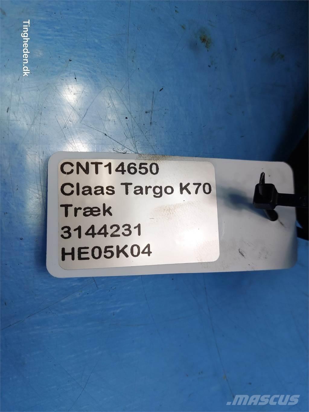 CLAAS Targo K70 Attache rapide pour godet