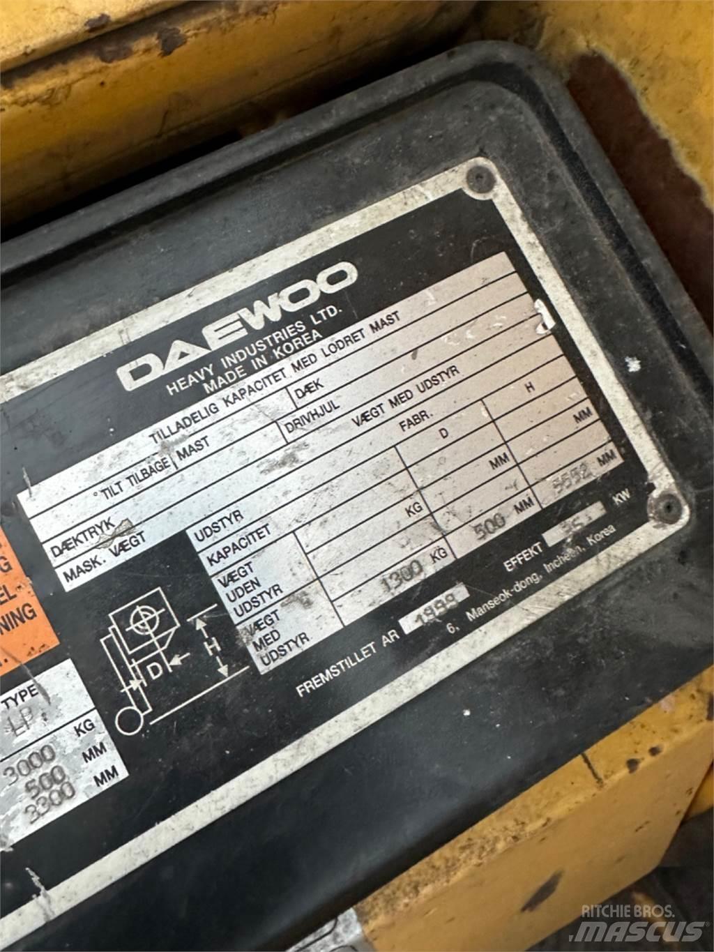 Daewoo G30E Chariots GPL