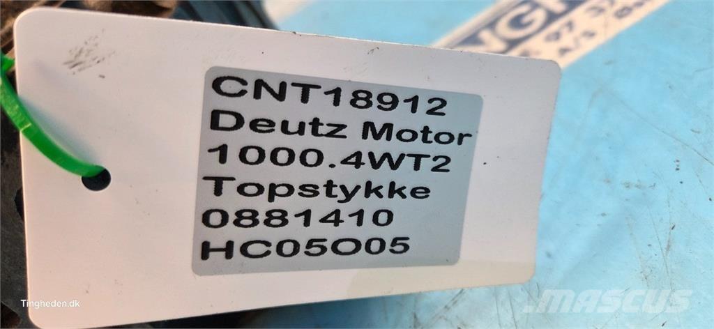Deutz 1000.4WT2 Moteur