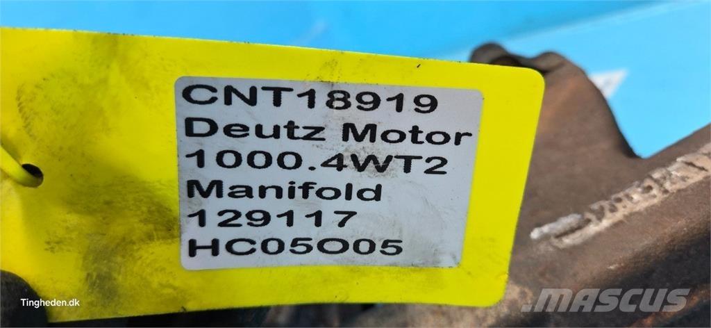 Deutz 1000.4WT2 Moteur