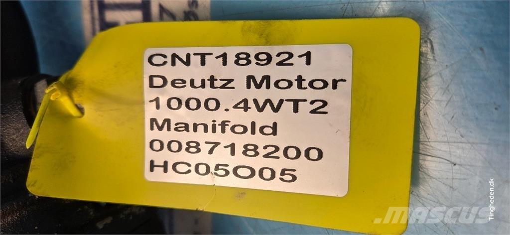 Deutz 1000.4WT2 Moteur