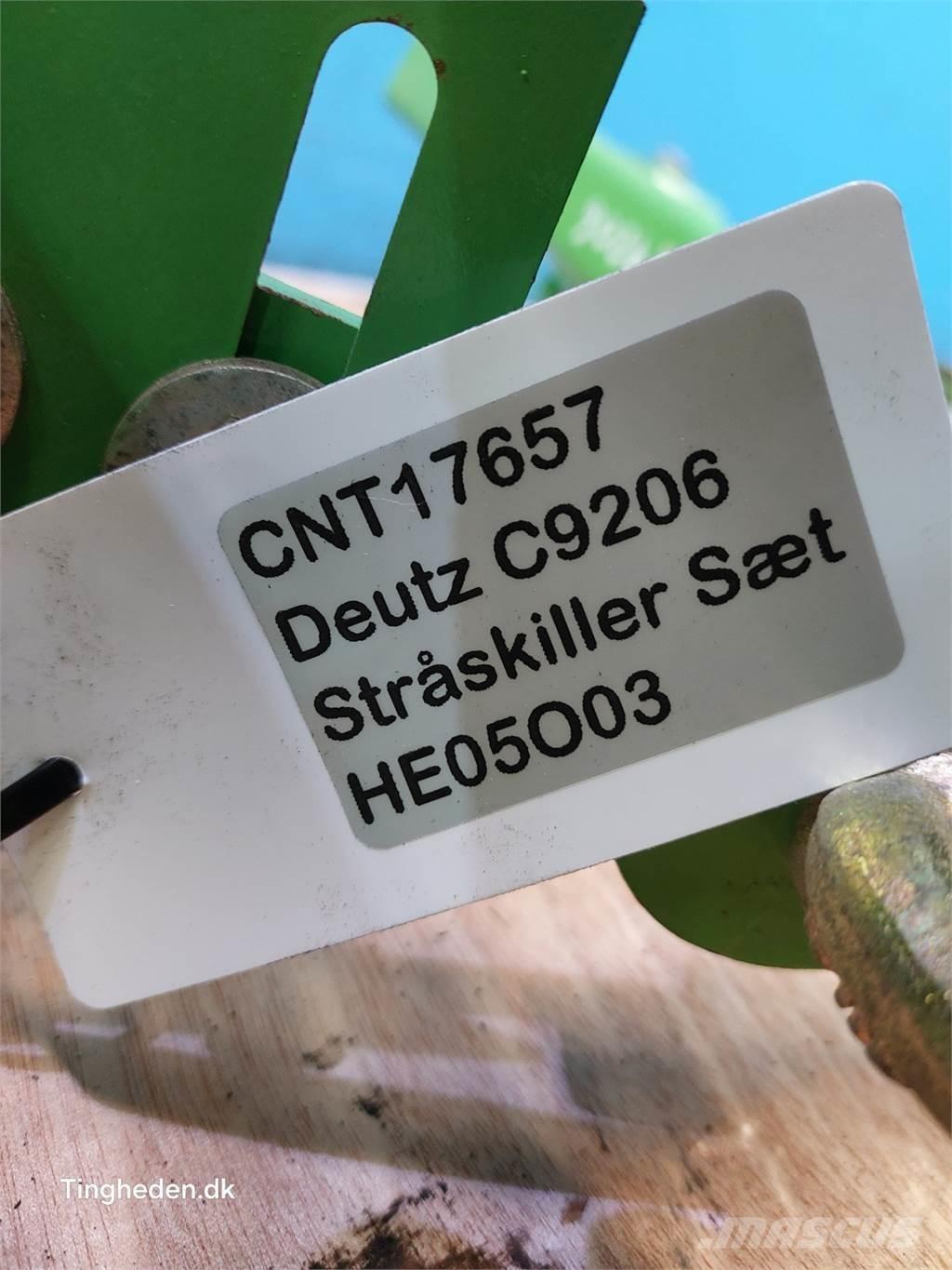 Deutz C9206 Accessoires moissonneuse batteuse