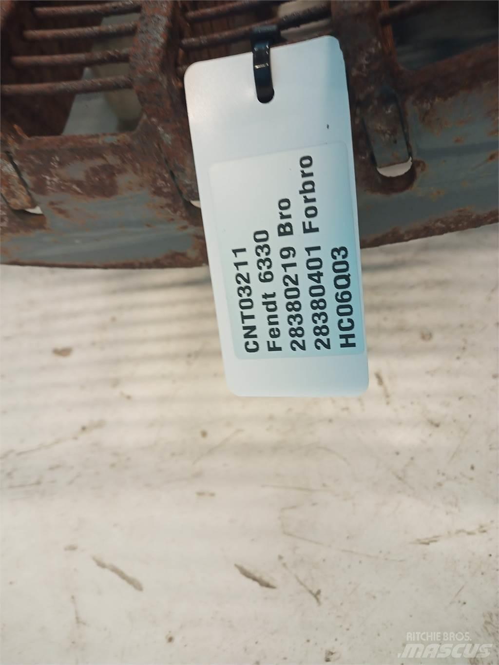 Fendt 6330 Accessoires moissonneuse batteuse