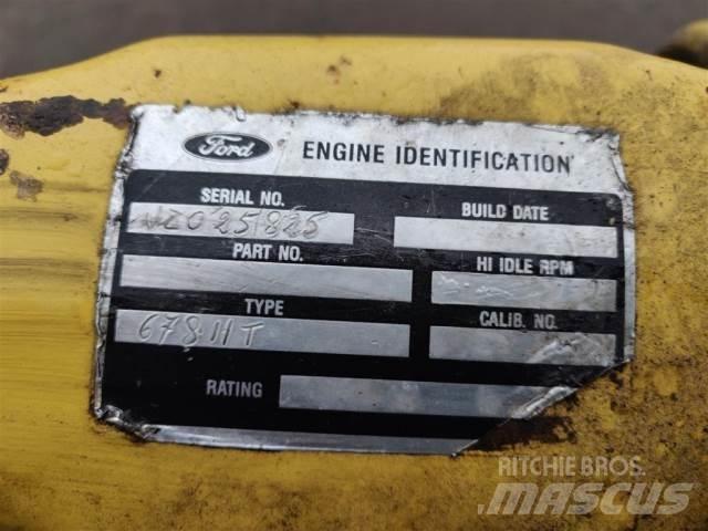 Ford 678HT Moteur