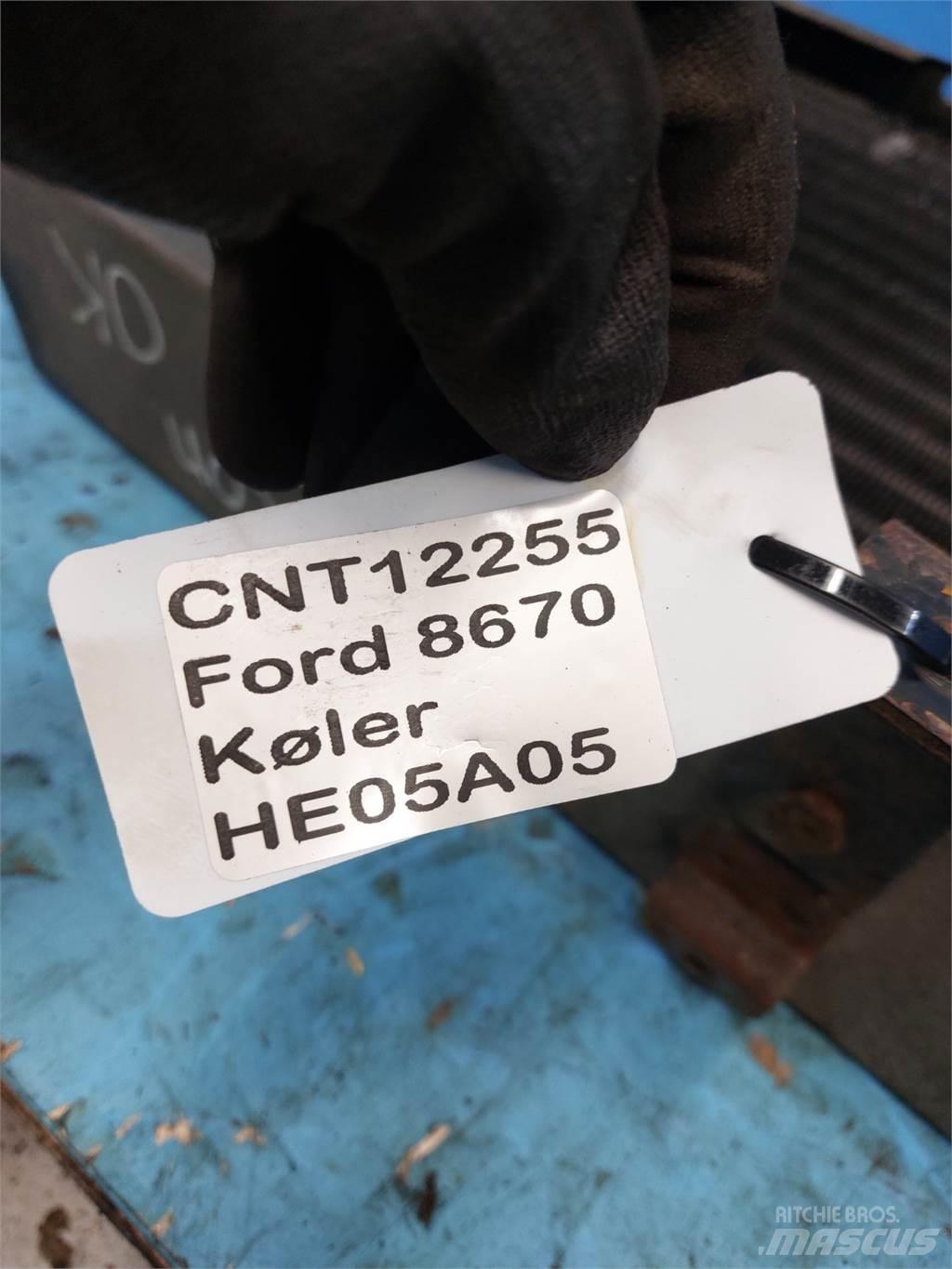 Ford 8670 Radiateurs