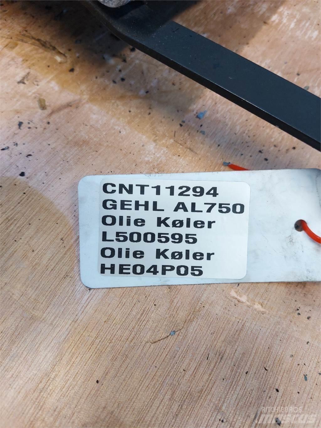 Gehl AL750 Radiateurs
