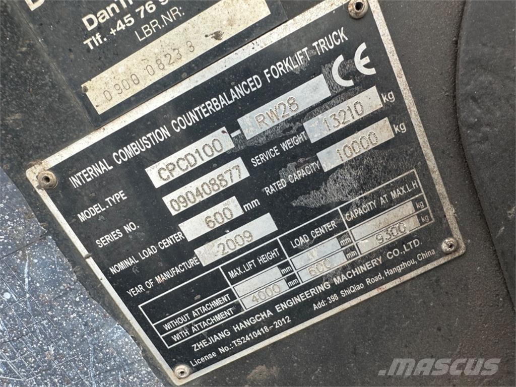 Hangcha CD100 Chariots diesel