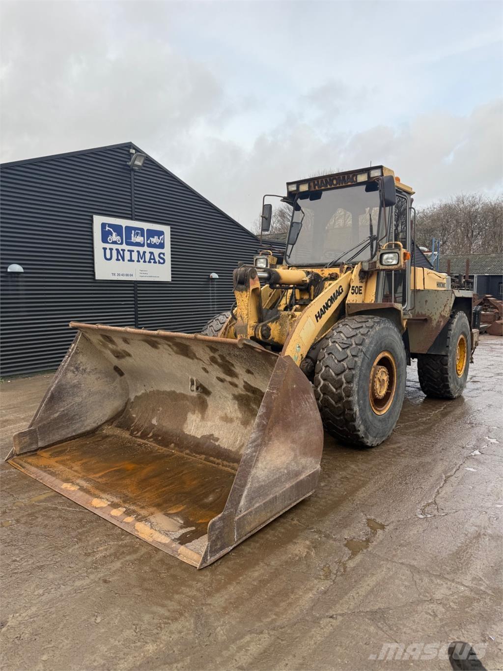 Hanomag 50E Chargeuse sur pneus