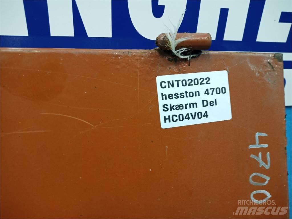 Hesston 4700 Godets cribleurs