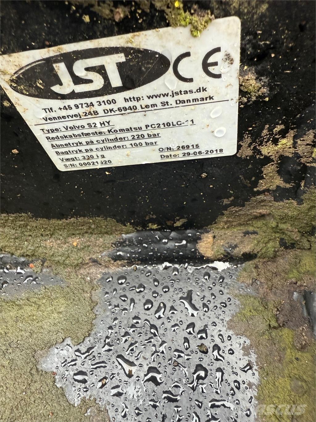  Hydraulisk fæste Attache rapide pour godet