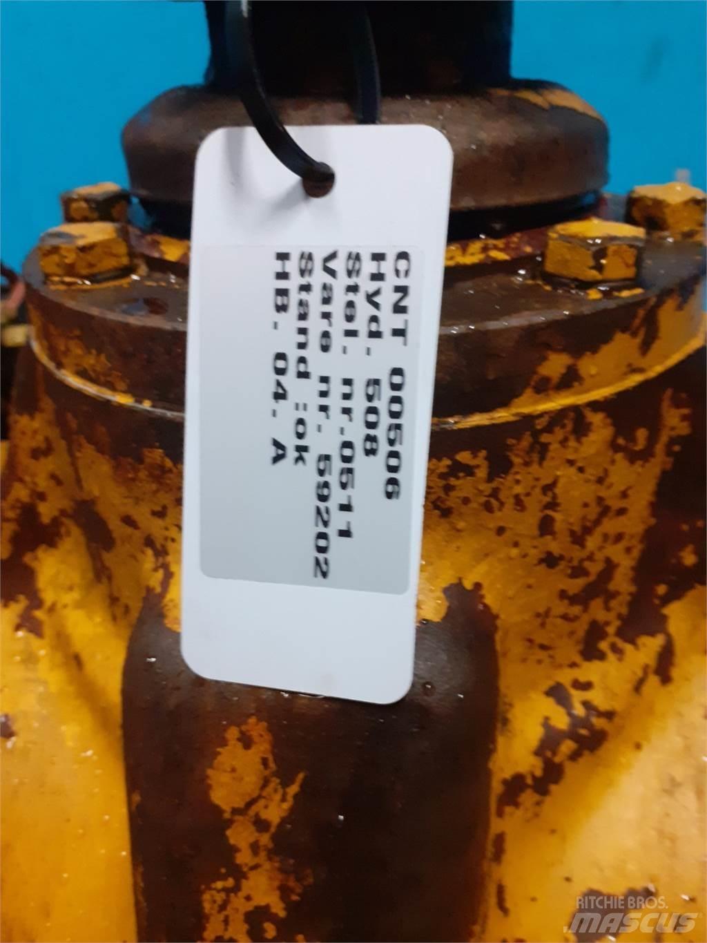 Hydrema 805 Essieux