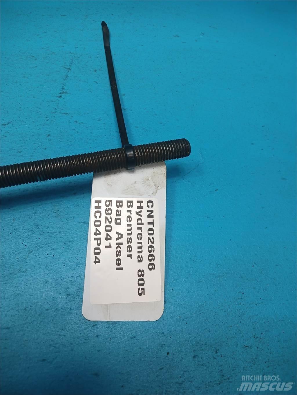Hydrema 805 Essieux