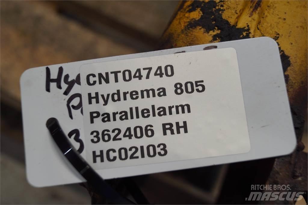 Hydrema 805 Bras et Godet