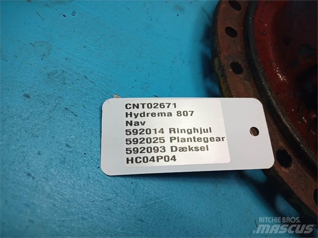 Hydrema 807 Essieux