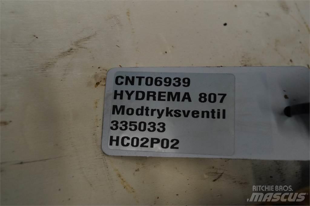 Hydrema 807 Hydraulique