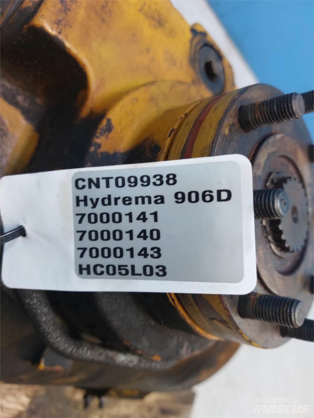 Hydrema 906D Essieux