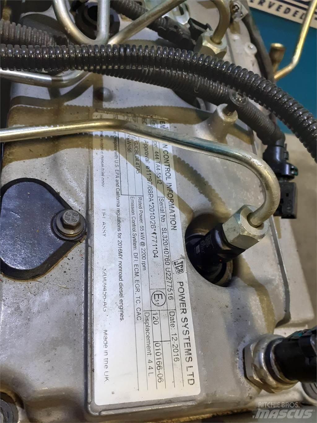 JCB 444 TA4 Moteur